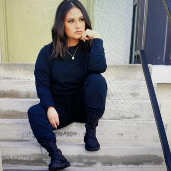 Shoedazzle Black Show Some Attitude Booties New in Box Size 7.5 - Picture 2 of 5